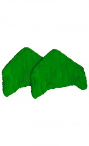 Ersatzbezug grün 2er-Set für Böden