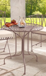 Tisch rund Metall