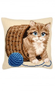 Coussin au point de croix