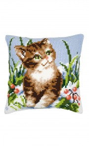 Coussin au point de croix