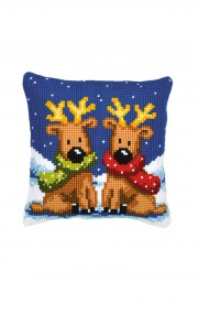 Coussin au point de croix