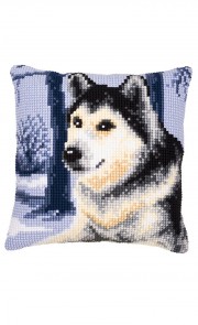 Coussin au point de croix