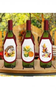 Flaschen-Schürze 3er-Set