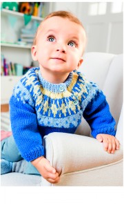 Strickanleitung Pullover mit Norwegermuster