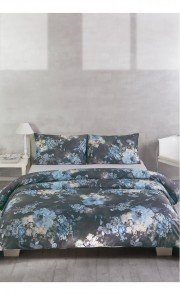 Satin Mirabello Blue Roses