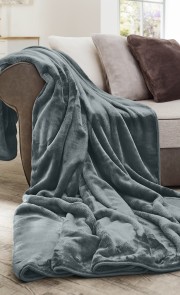 Premium Cashmere-Feeling Decke