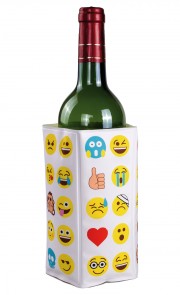 Flaschenkühler mit Geleinlage