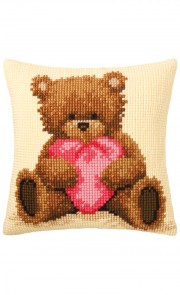 Coussin au point de croix