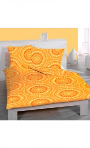 Seersucker-Bettwäsche Kreis