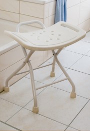 Klappbarer Duschhocker