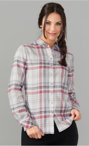 Flanell-Bluse