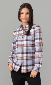Flanell-Bluse