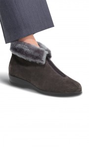 Damen Lammfellhausschuh