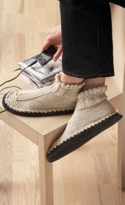 Filzsohlen mit Noppen