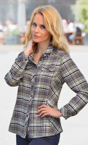 Flanellbluse