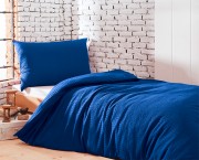 Satin-Seersucker-Bettwäsche