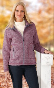 Strickfleecejacke